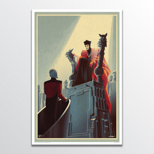 Judgement - John de Lancie Art Print