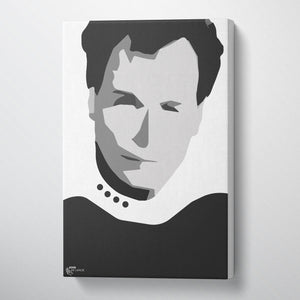 Silhouette - John de Lancie Canvas Print