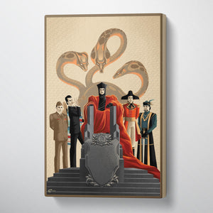 Snakes - John de Lancie Art Print