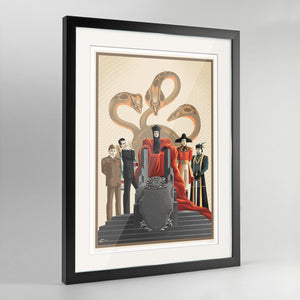 Snakes - John de Lancie Print