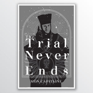 The Trial Never Ends - John de Lancie - Custom Art Print